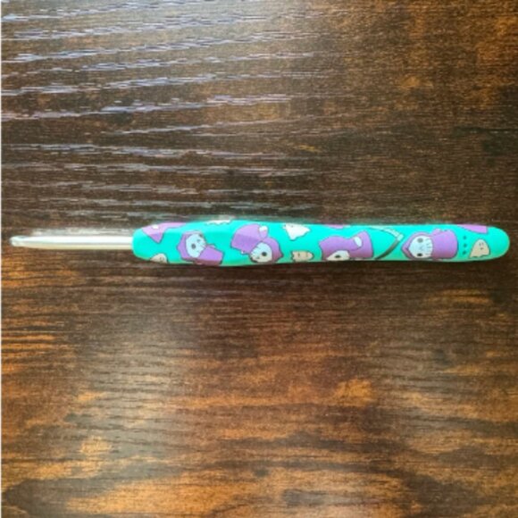 *Glow in the Dark* The Woobles Mort the Grim Reaper Crochet Hook - Never Used - Picture 2 of 2